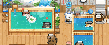 線條小狗動物溫泉正式登陸Steam！打造你的專屬療癒空間